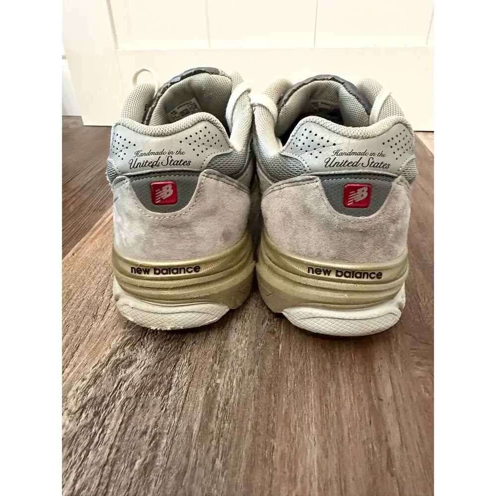 New Balance 990v3 Castlerock M990GL3 IN GRAY Mens US Size 13 GUC (NO INSOLES)